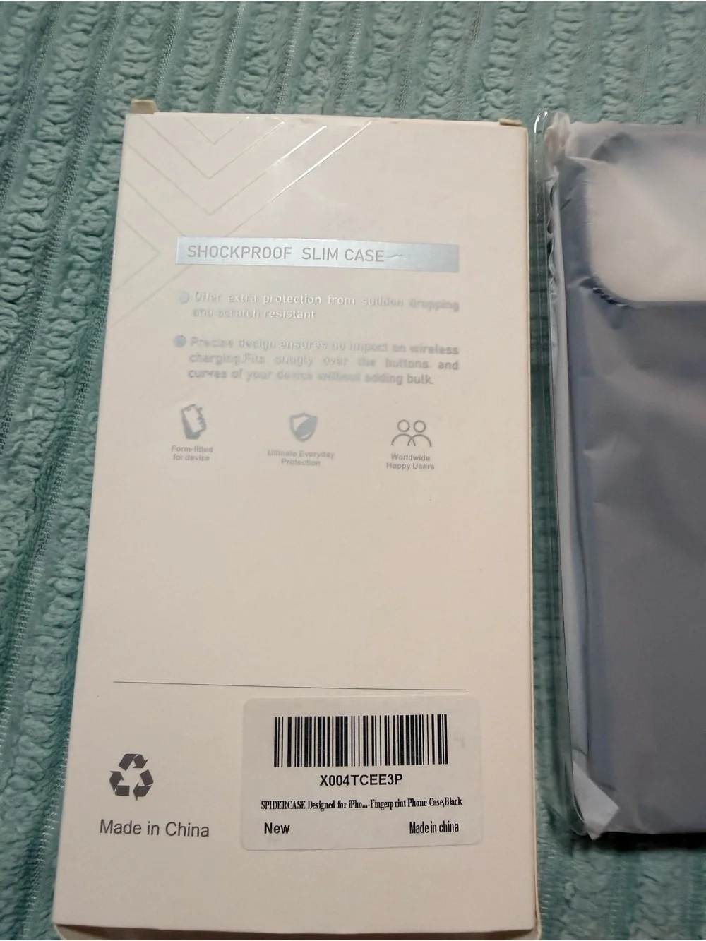 Slim Gray Phone Case Cover - Universal Protective Sleeve